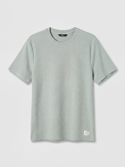 XSIDE Bisiklet Yaka %100 Pamuk Erkek Tişört