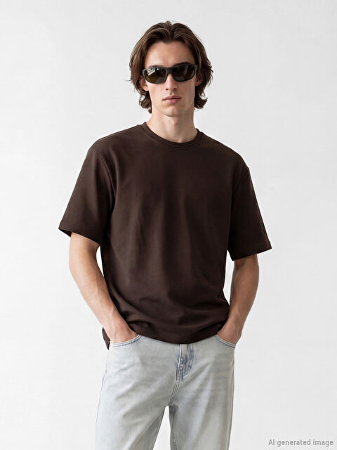 XSIDE Bisiklet Yaka Erkek Tişört