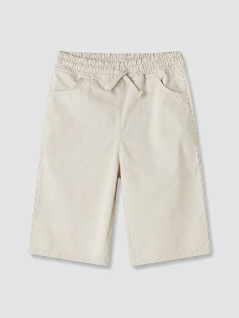 LCW Kids Erkek Çocuk Gabardin Şort