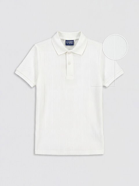 LCW Vision Polo Yaka Erkek Çocuk Tişört