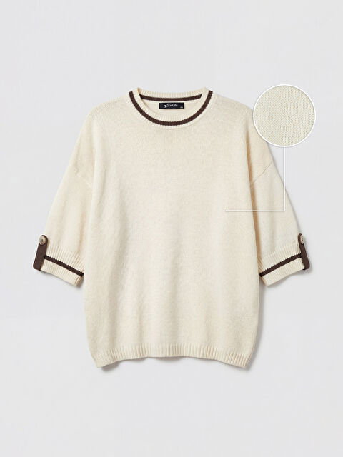 Soulife Bisiklet Yaka Kadın Triko Kazak