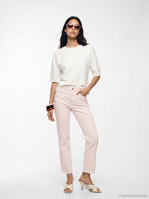 LCW Jeans Crop Flare Kadın Jean Pantolon