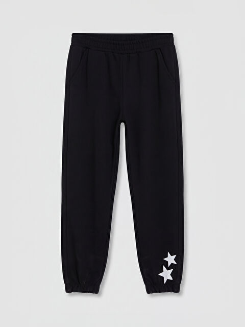 LCW Kids Baskılı Kız Çocuk Jogger Eşofman Altı