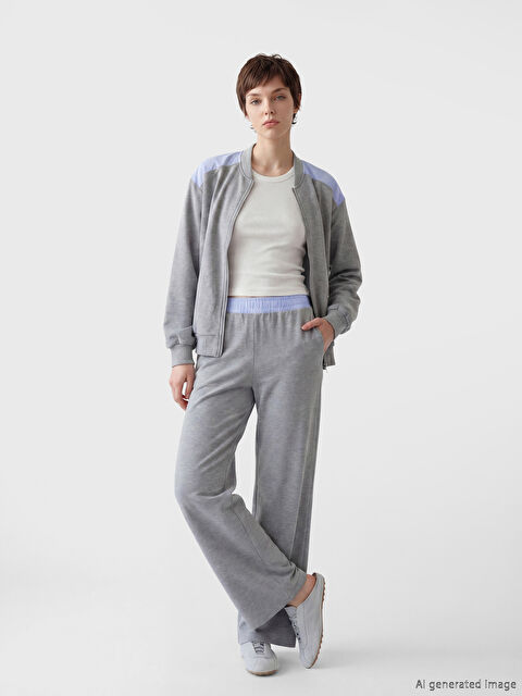 Soulife Beli Lastikli Kadın Eşofman Altı