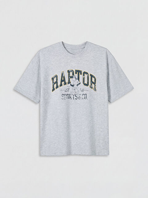 XSIDE Bisiklet Yaka Baskılı Erkek Tişört