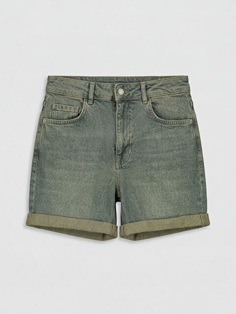 LCW Jeans Regular Fit Kadın Jean Şort