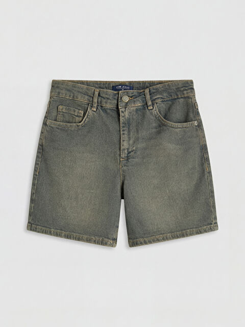 LCW Jeans Yüksek Bel Kadın Jean Şort