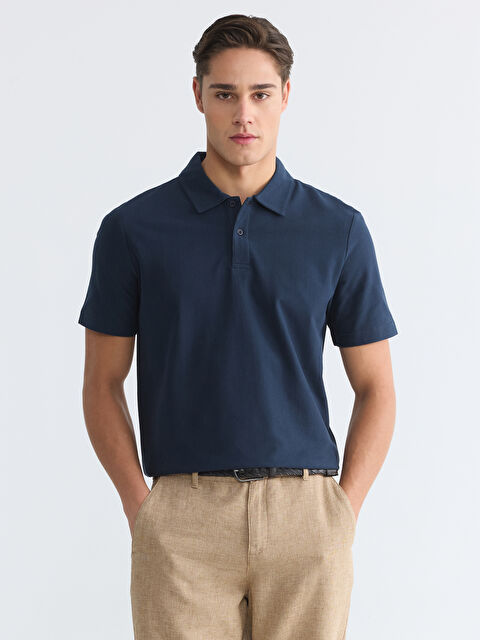 LCWAIKIKI Classic Polo Yaka %100 Pamuk Erkek Tişört