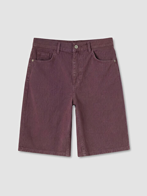 LCW Jeans Bermuda Fit Kadın Jean Şort