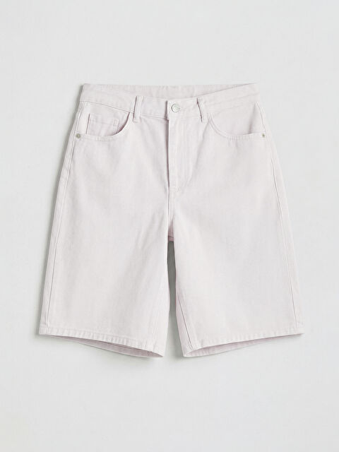 LCW Jeans Bermuda Fit Kadın Jean Şortolon