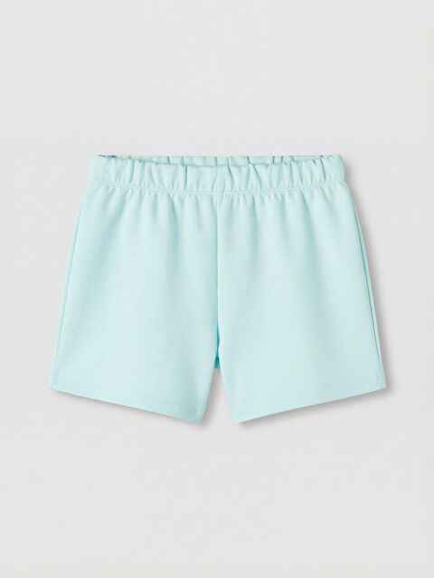 LCW Kids Beli Lastikli Kız Çocuk Şort