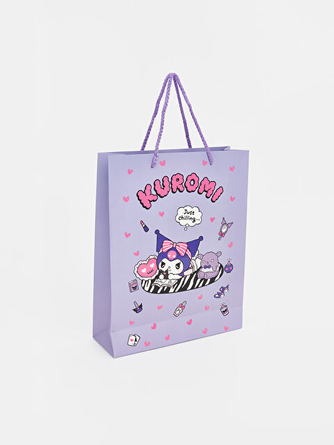 LCW JOY Kuromi Baskılı Kız Çocuk Karton Poşet