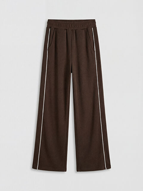 LCW Kids Geniş Paça Kız Çocuk Eşofman Altı - S6T585Z4-2AW