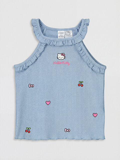 LCW Kids Hello Kitty Baskılı Kız Çocuk Atlet