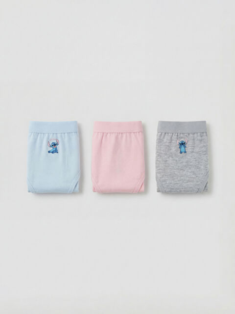 LCW Young Lilo & Stitch Baskılı Bikini Külot 3'lü