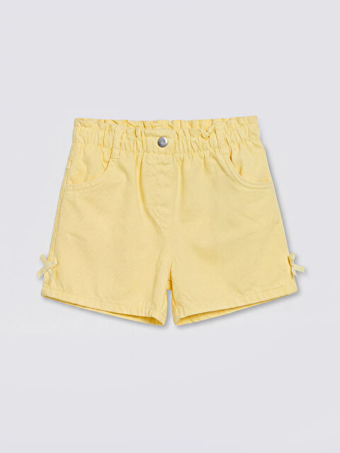 LCW Kids Fiyonk Detaylı Kız Çocuk Şort Etek