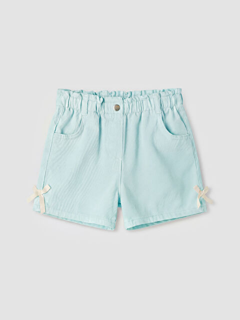 LCW Kids Fiyonk Detaylı Kız Çocuk Şort Etek