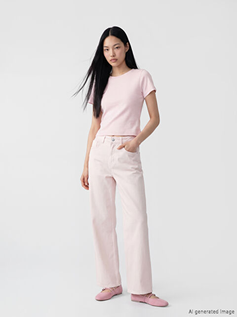 XSIDE Straight Fit Kadın Jean Pantolon