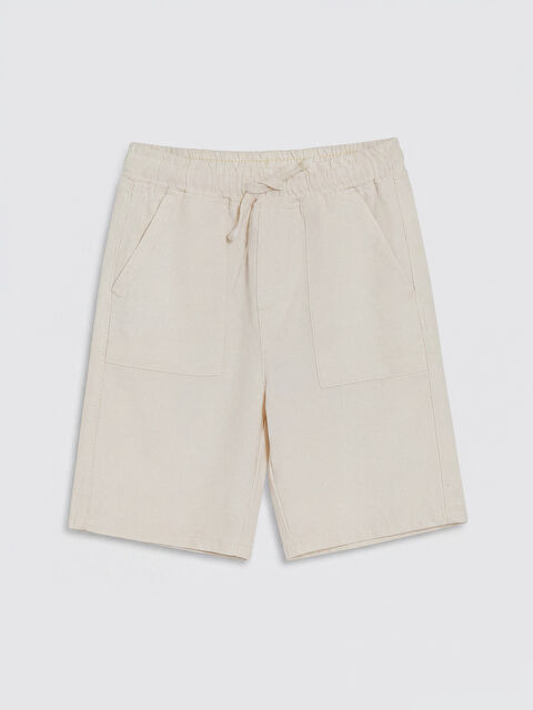 LCW Kids Beli Lastikli Erkek Çocuk Şort