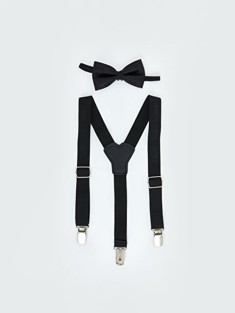 LCW ACCESSORIES Erkek Bebek Pantolon Askısı ve Papyon