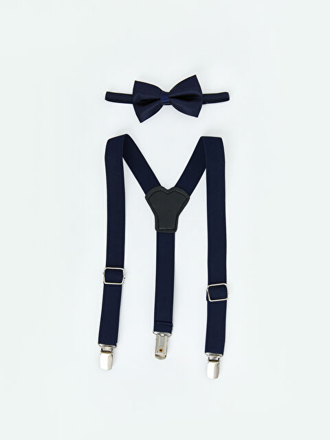 LCW ACCESSORIES Erkek Bebek Pantolon Askısı ve Papyon