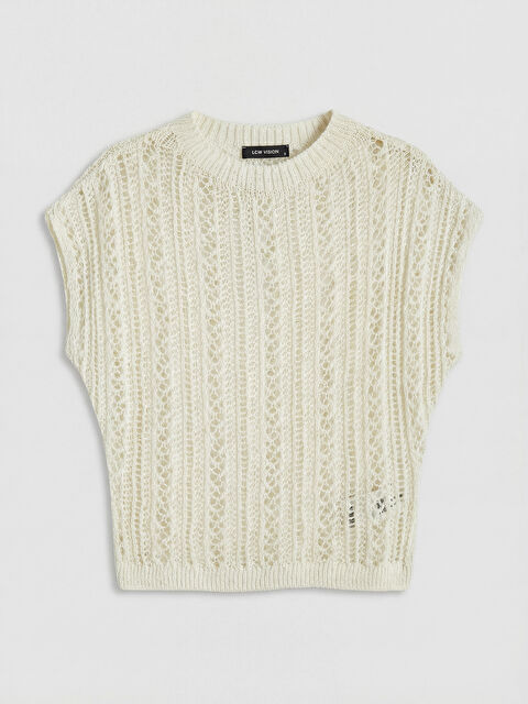 LCW Vision Bisiklet Yaka Ajurlu Kadın Triko Kazak