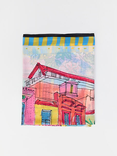 LCW DREAM Desenli Kadın Şifon Pareo