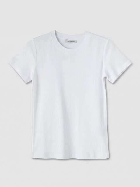 LCW EVERYDAY Bisiklet Yaka Kadın Tişört