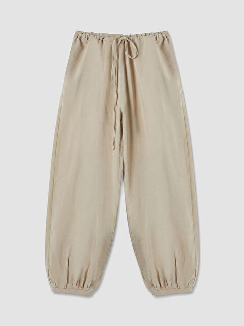 LCW Vision Beli Lastikli Kadın Jogger Pantolon