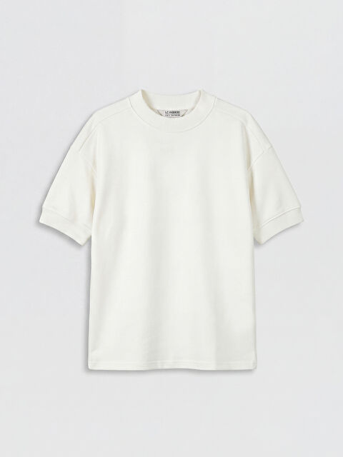 LCW Kids Bisiklet Yaka Erkek Çocuk Tişört