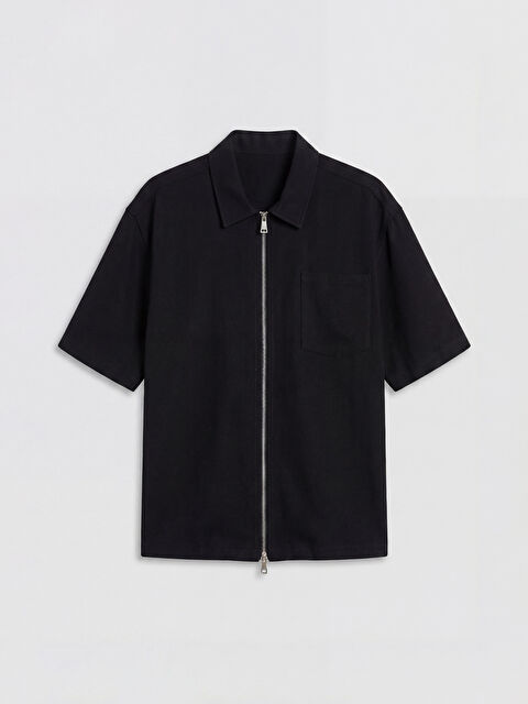 LCW Vision Regular Fit Fermuarlı Erkek Gömlek