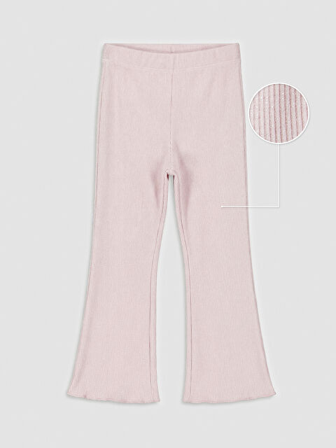 LCW Kids Fitilli Kız Çocuk İspanyol Paça Tayt