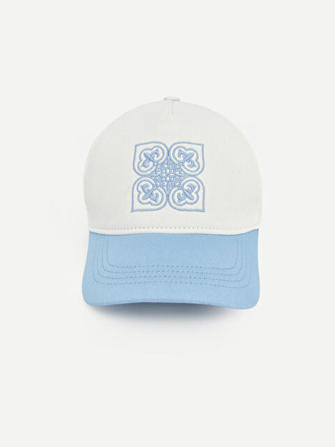 LCW ACCESSORIES Nakışlı Kız Çocuk Kep Şapka