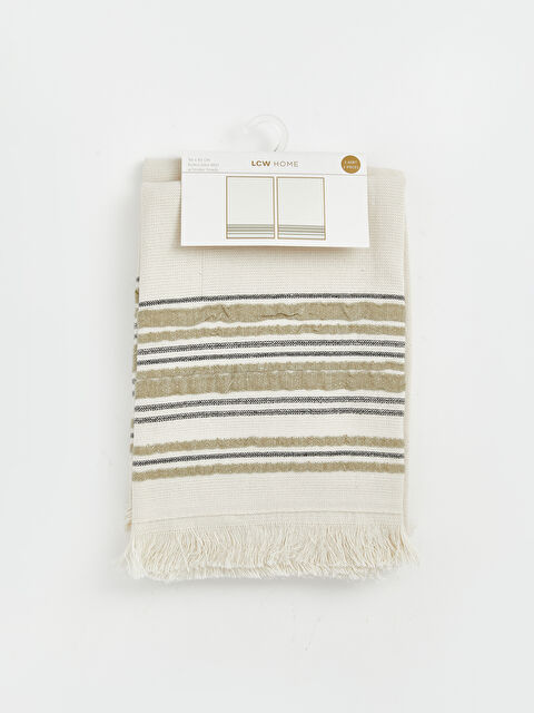 LCW HOME Çizgili Kurulama Bezi 2'li 50x80 cm