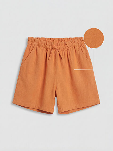 LCW Kids Basic Kız Çocuk Şort