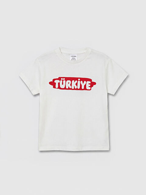 LCW baby Türkiye Baskılı Erkek Bebek Tişört