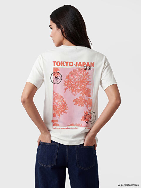 LCW Vision Tokyo Baskılı Kadın Tişört