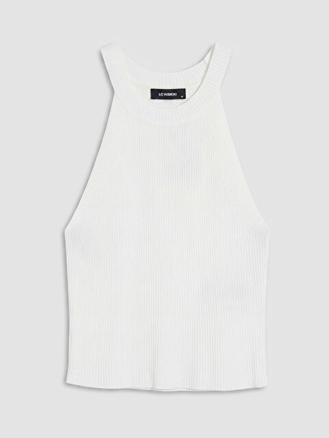 LCW Comfort Halter Yaka Kadın Triko Atlet