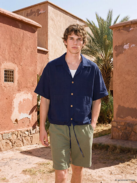 LCW Vision Loose Fit Erkek Gömlek