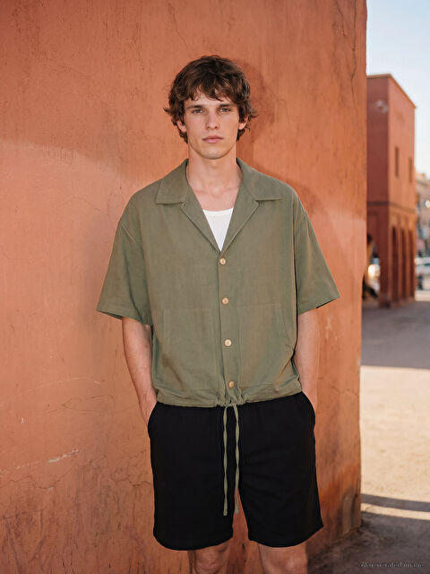 LCW Vision Loose Fit Erkek Gömlek