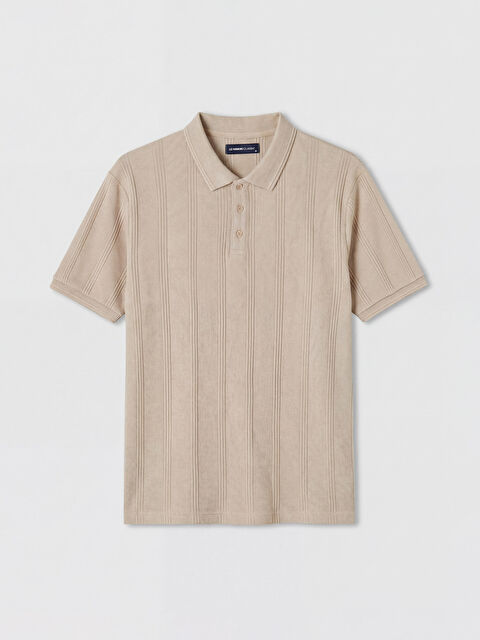 LCWAIKIKI Classic Polo Yaka Dokulu Erkek Tişört