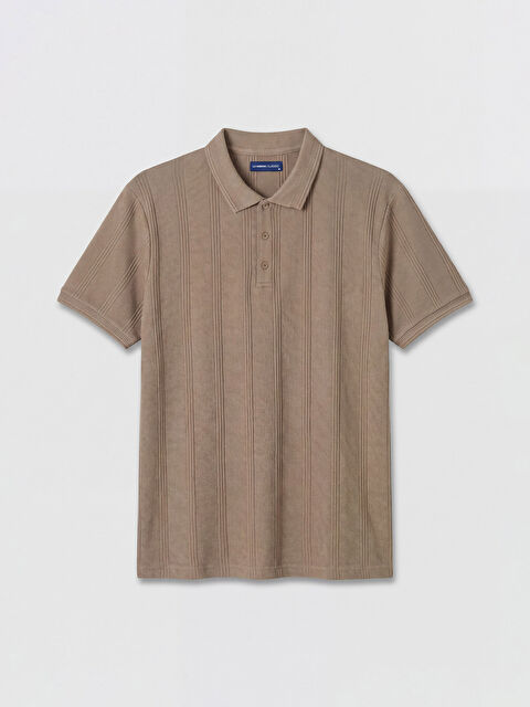 LCWAIKIKI Classic Polo Yaka Dokulu Erkek Tişört