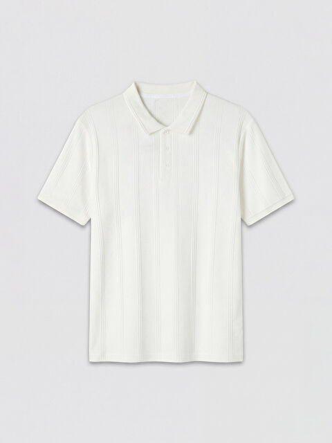 LCWAIKIKI Classic Polo Yaka Dokulu Erkek Tişört