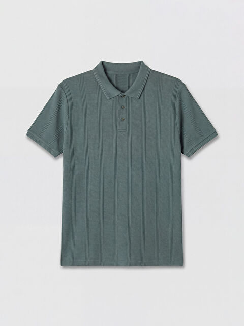 LCWAIKIKI Classic Polo Yaka Dokulu Erkek Tişört