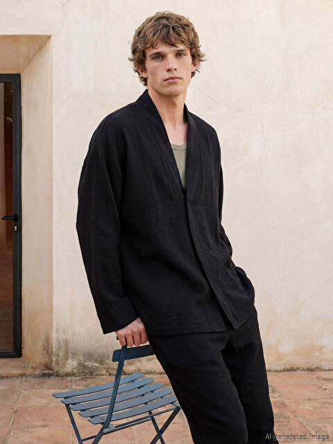 LCW Vision Loose Fit Erkek Gömlek