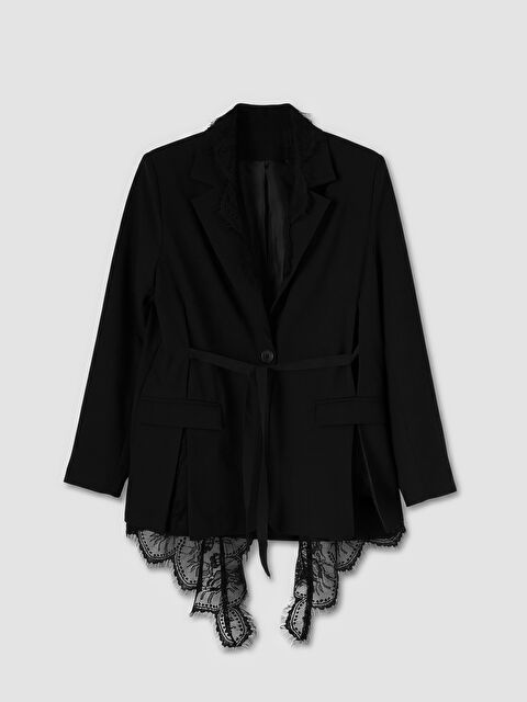 LCW Modest Dantel Detaylı Kadın Blazer Ceket