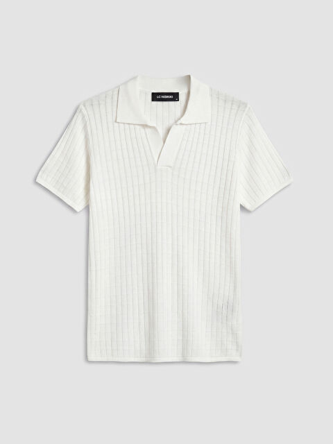 LCW Vision Polo Yaka Fitilli Erkek Tişört
