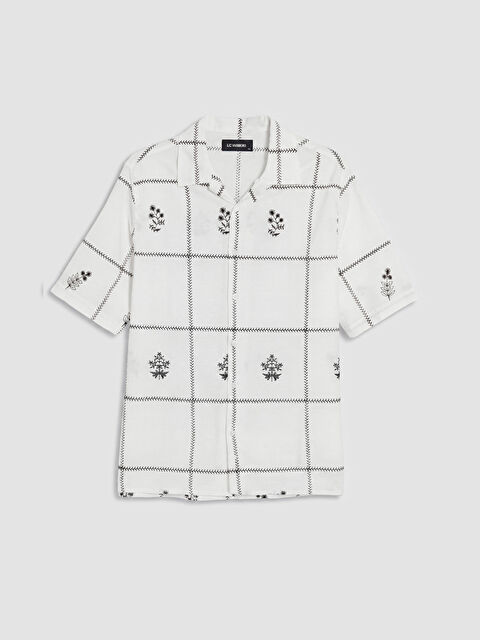 LCW Vision Regular Fit Desenli Erkek Gömlek