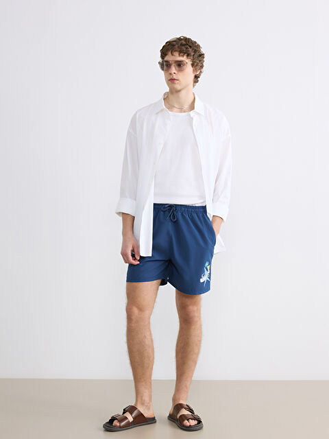 LCW SWIMWEAR Sünger Bob Baskılı Erkek Deniz Şortu - S60002Z8-R4M