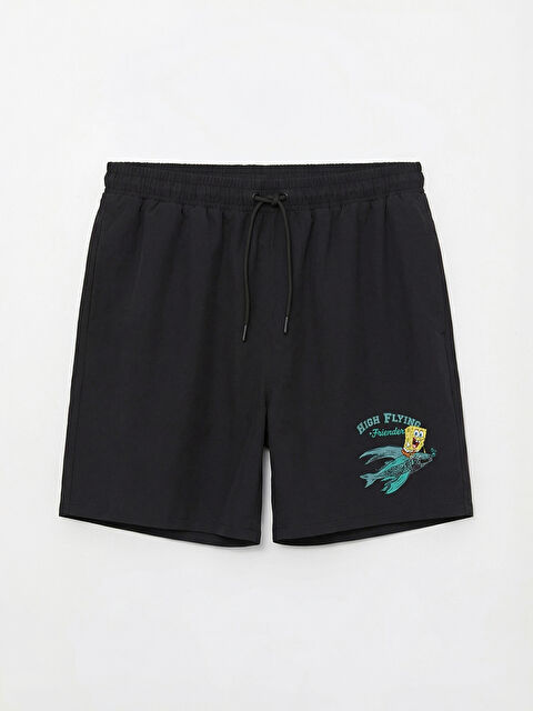 XSIDE SpongeBob SquarePants Baskılı Erkek Yüzme Şortu - S60003Z8-CVL